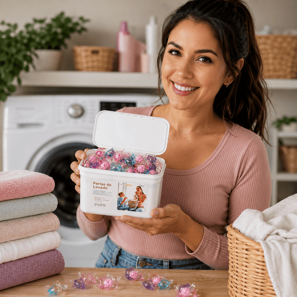 Cápsulas Detergente para Ropa 5en1 – Limpieza Profunda Multiusos