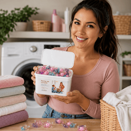 Cápsulas Detergente para Ropa 5en1 – Limpieza Profunda Multiusos