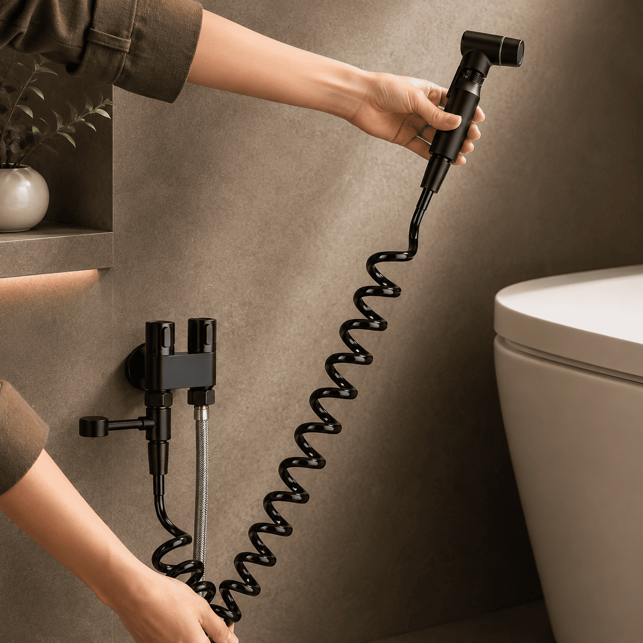 Ducha higiénica para baño