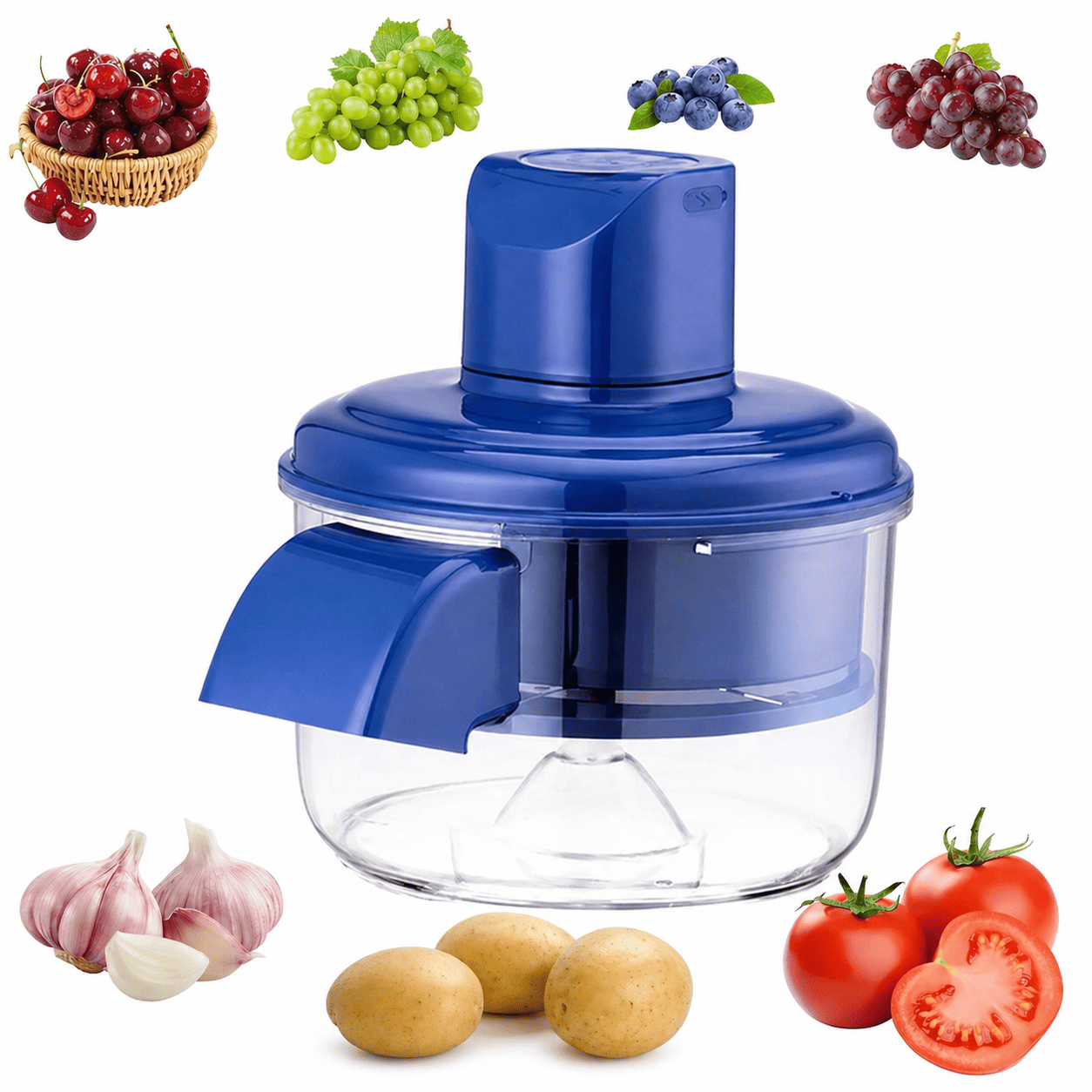 Pelador automático eléctrico de frutas, vegetales y verduras