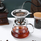 Filtro de café portátil de acero inoxidable reutilizable