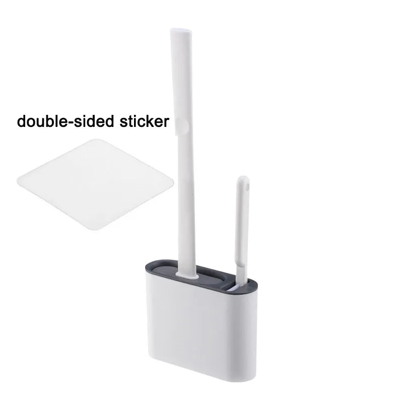 Cepillo de baño de silicona con soporte para colgar