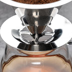 Filtro de café portátil de acero inoxidable reutilizable