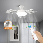 Ventilador de techo con luz LED potente