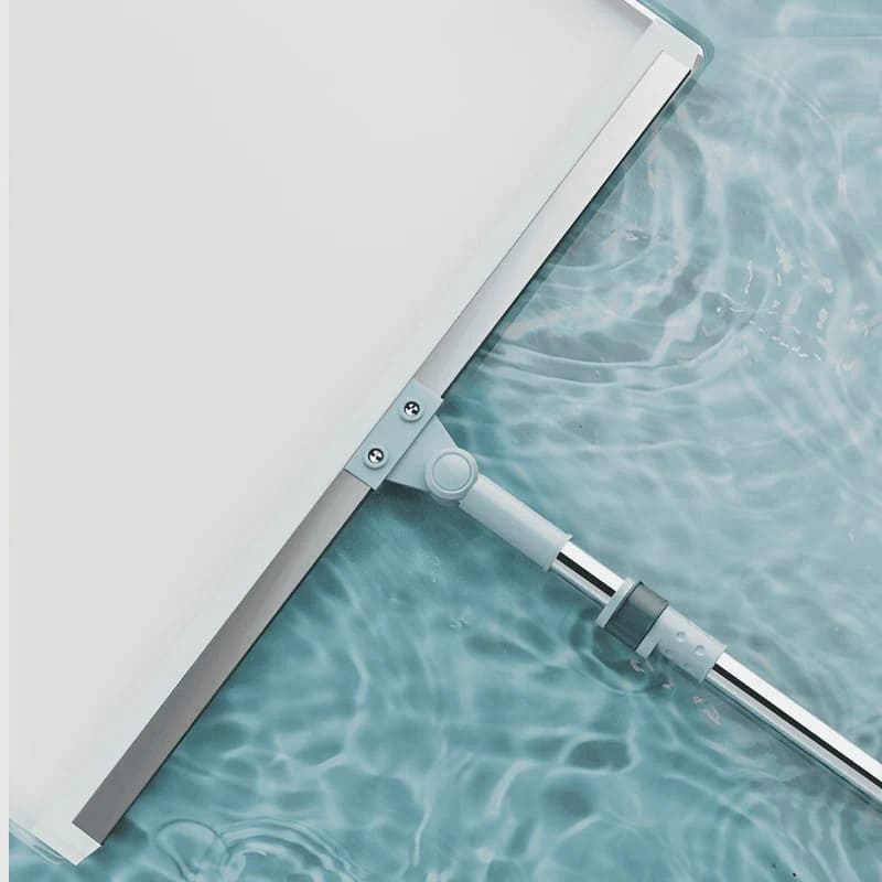 Jalador de agua de silicona 180° para limpieza fácil